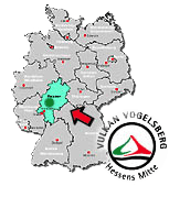 Anreise nach Vogelsberg in Hessen