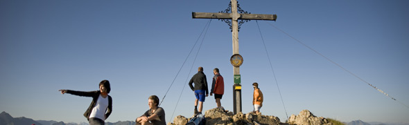 Gipfelkreuz Wandergenuss in der Wildschönau © TVB Wildschönau